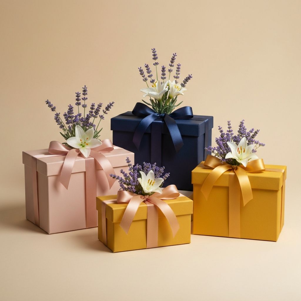 Beautiful gift presentation